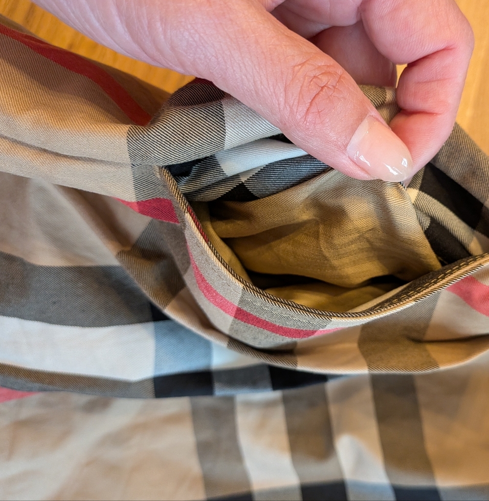 Burberry Girls Nova Check Skort Plaid Pleated Beige Size 6Y (Est.) - Picture 5 of 11